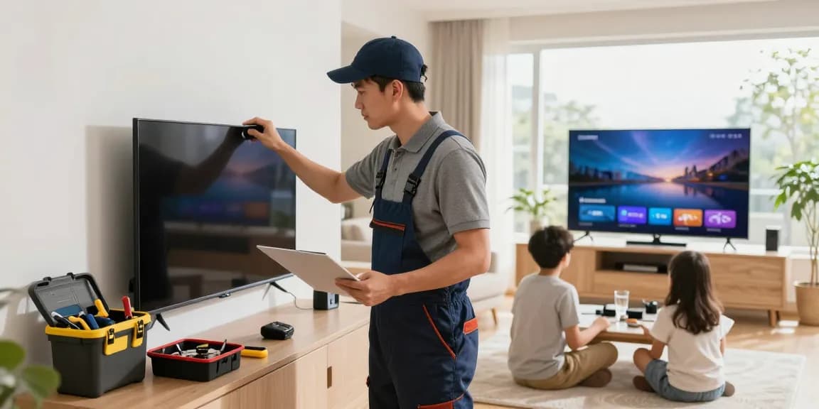 Local services for IPTV services by trusted provider ensuring professional installation.