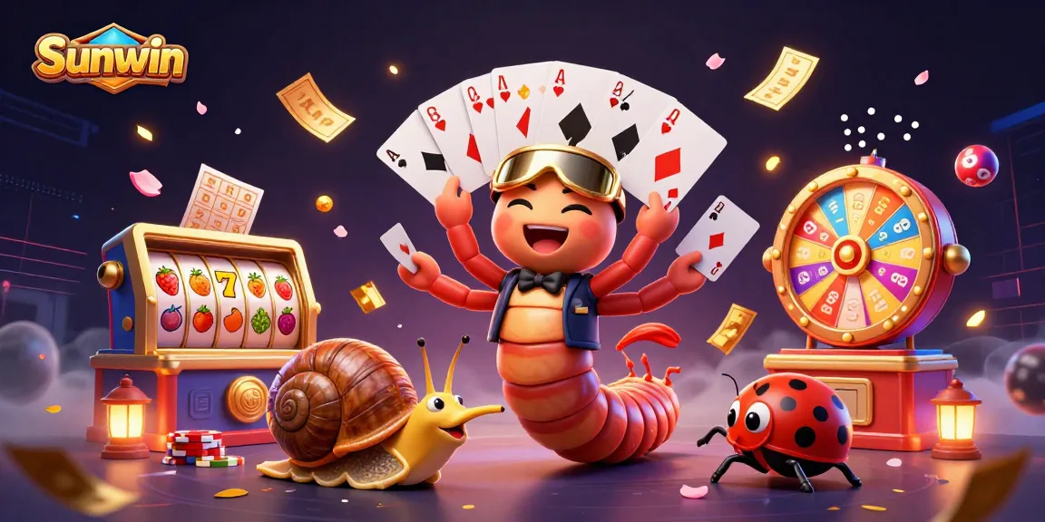Experience thrilling gameplay at Sunwin with interactive betting elements and vibrant casino characters.