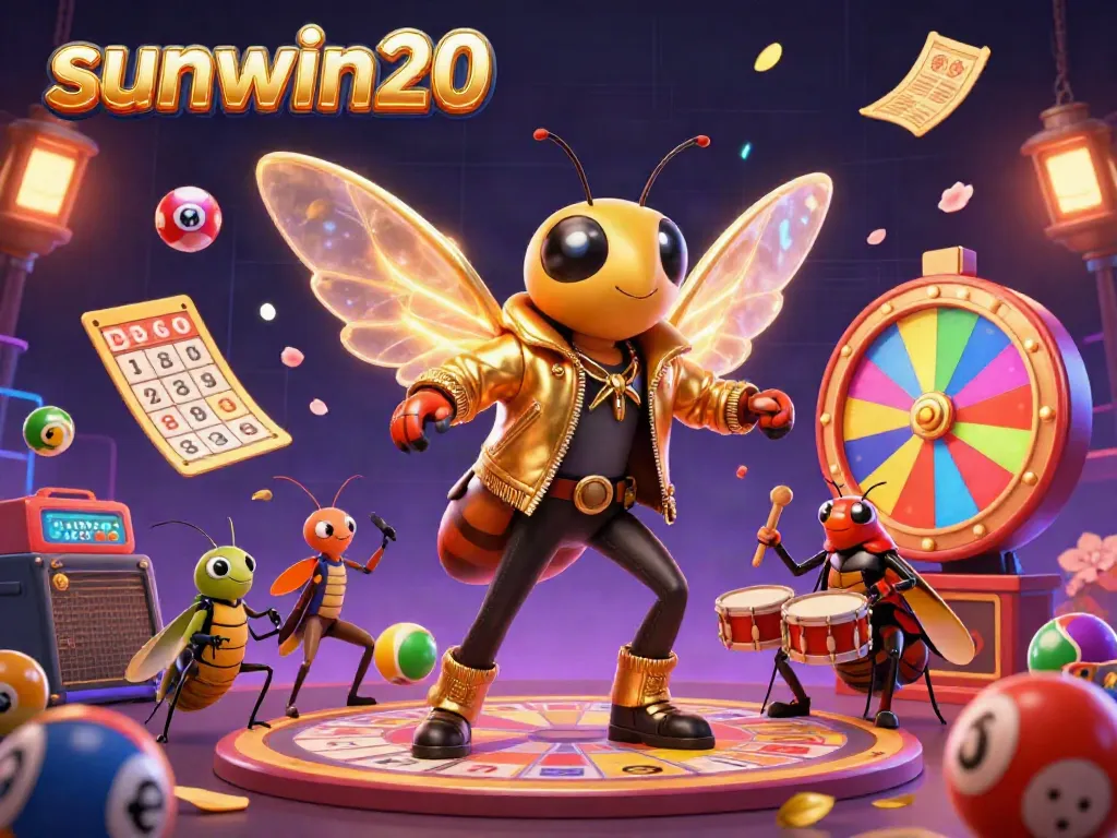 Engage with sunwin20's thrilling online casino experience featuring vibrant game elements and dynamic characters.