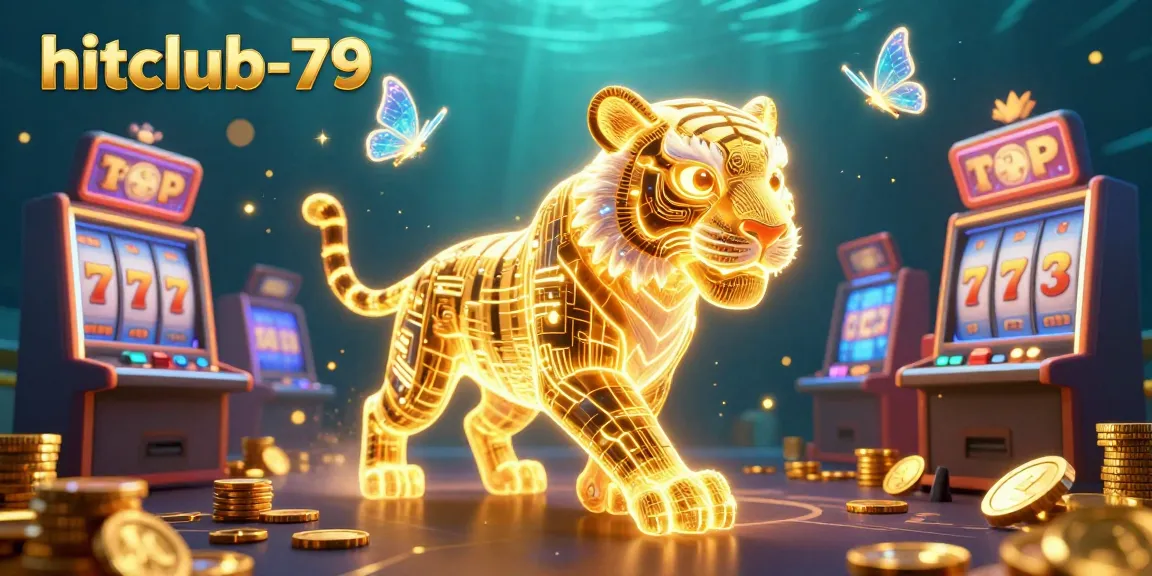Experience the thrill of gaming with hitclub-79 in this vibrant casino scene highlighting immersive slot excitement.